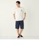 【WEB限定】SHIPS Colors:〈接触冷感〉カノコ Tシャツ ＆ ショーツ セット◇