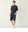 【WEB限定】SHIPS Colors:〈接触冷感〉カノコ Tシャツ ＆ ショーツ セット◇