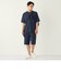 【WEB限定】SHIPS Colors:〈接触冷感〉カノコ Tシャツ ＆ ショーツ セット◇