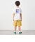 THE NORTH FACE: スクエア バンダナ  バックプリント ロゴ Tシャツ 26SS<KIDS>