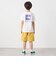 THE NORTH FACE: スクエア バンダナ  バックプリント ロゴ Tシャツ 26SS<KIDS>