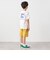 THE NORTH FACE: スクエア バンダナ  バックプリント ロゴ Tシャツ 26SS<KIDS>