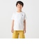 THE NORTH FACE: スクエア バンダナ  バックプリント ロゴ Tシャツ 26SS<KIDS>