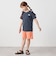 THE NORTH FACE: スクエア バンダナ  バックプリント ロゴ Tシャツ 26SS<KIDS>