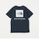 THE NORTH FACE: スクエア バンダナ  バックプリント ロゴ Tシャツ 26SS<KIDS>
