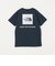 THE NORTH FACE: スクエア バンダナ  バックプリント ロゴ Tシャツ 26SS<KIDS>