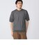 SHIPS: 〈手洗い可能〉和紙 クルーネック ニット Tシャツ