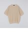 SHIPS: 〈手洗い可能〉和紙 クルーネック ニット Tシャツ
