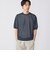 SHIPS: 〈手洗い可能〉和紙 クルーネック ニット Tシャツ