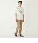 SHIPS Colors:パッチワーク & 刺繍 Tシャツ