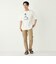 SHIPS Colors:パッチワーク & 刺繍 Tシャツ