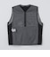 Goldwin: TONALITH MESH HALF ZIP VEST