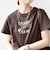 《予約》【WEB限定】オーガニック コットン コンパクト プリント TEE