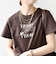 《予約》【WEB限定】オーガニック コットン コンパクト プリント TEE