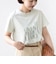《予約》【WEB限定】オーガニック コットン コンパクト プリント TEE
