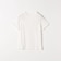 《予約》SHIPS any:〈洗濯機可能〉透かし レース 半袖 クルーネック Tシャツ