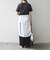 《予約》SHIPS any:〈洗濯機可能〉透かし レース 半袖 クルーネック Tシャツ