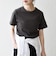 《予約》SHIPS any:〈洗濯機可能〉透かし レース 半袖 クルーネック Tシャツ