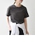 《予約》SHIPS any:〈洗濯機可能〉透かし レース 半袖 クルーネック Tシャツ