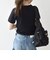 《予約》SHIPS any:〈洗濯機可能〉透かし レース 半袖 クルーネック Tシャツ