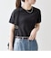 《予約》SHIPS any:〈洗濯機可能〉透かし レース 半袖 クルーネック Tシャツ