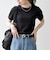 《予約》SHIPS any:〈洗濯機可能〉透かし レース 半袖 クルーネック Tシャツ