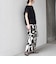 《予約》SHIPS Colors:〈手洗い可能〉幾何 プリント ゴム パンツ◆