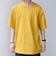 SHIPS any:〈接触冷感/吸水速乾/UVカット/遮熱〉Raylock フットボール Tシャツ◆
