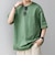 SHIPS any:〈接触冷感/吸水速乾/UVカット/遮熱〉Raylock フットボール Tシャツ◆