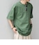 SHIPS any:〈接触冷感/吸水速乾/UVカット/遮熱〉Raylock フットボール Tシャツ◆
