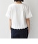 《予約》SHIPS Colors:〈洗濯機可能〉リンク レース コンビ TEE◆