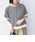 《予約》SHIPS Colors:〈洗濯機可能〉リンク レース コンビ TEE◆