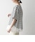 《予約》SHIPS any:〈洗濯機可能〉レース ヘム アシンメトリー ショートスリーブ TEE