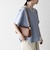 《予約》SHIPS any:〈洗濯機可能〉レース ヘム アシンメトリー ショートスリーブ TEE