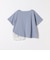 《追加予約》SHIPS any:〈洗濯機可能〉レース ヘム アシンメトリー ショートスリーブ TEE