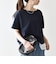 《予約》SHIPS any:〈洗濯機可能〉レース ヘム アシンメトリー ショートスリーブ TEE
