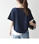 《予約》SHIPS any:〈洗濯機可能〉レース ヘム アシンメトリー ショートスリーブ TEE