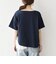 《予約》SHIPS any:〈洗濯機可能〉レース ヘム アシンメトリー ショートスリーブ TEE