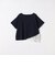 《追加予約》SHIPS any:〈洗濯機可能〉レース ヘム アシンメトリー ショートスリーブ TEE