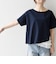 《追加予約》SHIPS any:〈洗濯機可能〉レース ヘム アシンメトリー ショートスリーブ TEE