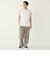 SHIPS Colors:〈抗菌防臭・接触冷感〉シルケット コットン ノースリーブ Tシャツ