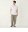SHIPS Colors:〈抗菌防臭・接触冷感〉シルケット コットン ノースリーブ Tシャツ