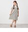 SHIPS any: レース カラー リボン 半袖 Tシャツ ワンピース <KIDS>