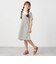 SHIPS any: レース カラー リボン 半袖 Tシャツ ワンピース <KIDS>