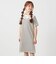 SHIPS any: レース カラー リボン 半袖 Tシャツ ワンピース <KIDS>