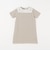 SHIPS any: レース カラー リボン 半袖 Tシャツ ワンピース <KIDS>