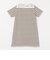 SHIPS any: レース カラー リボン 半袖 Tシャツ ワンピース <KIDS>