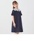SHIPS any: レース カラー リボン 半袖 Tシャツ ワンピース <KIDS>