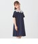 SHIPS any: レース カラー リボン 半袖 Tシャツ ワンピース <KIDS>