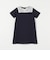 SHIPS any: レース カラー リボン 半袖 Tシャツ ワンピース <KIDS>
